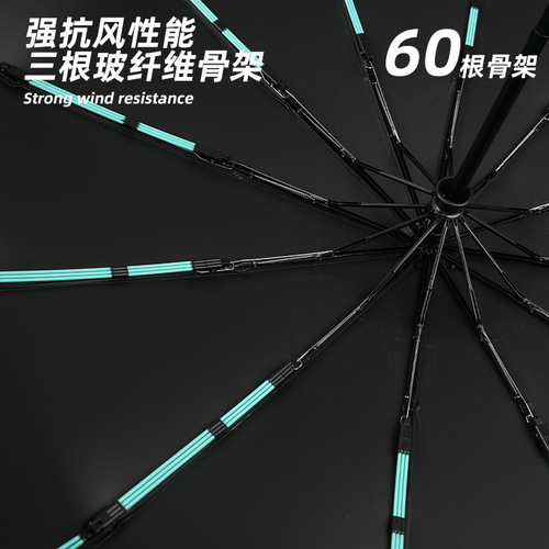 60-bone umbrella automatic large sun protection anti-UV parasol for women sunny or rainy dual-use sun umbrella folding umbrella