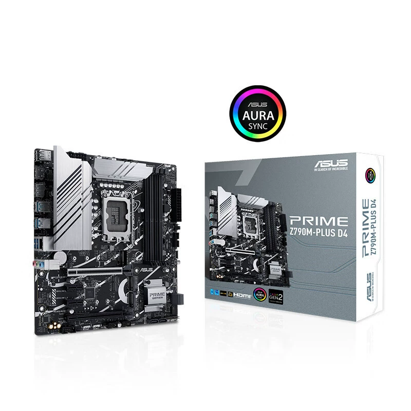 Master серия Prime Z790M-Plus D4 компьютерная материнская плата поддерживает DDR4 (Z790/LGA 1700)