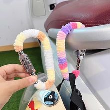 自行車電動車頭盔密碼鎖扣戶外防偷防盜神器丟防脫包邊不傷車漆