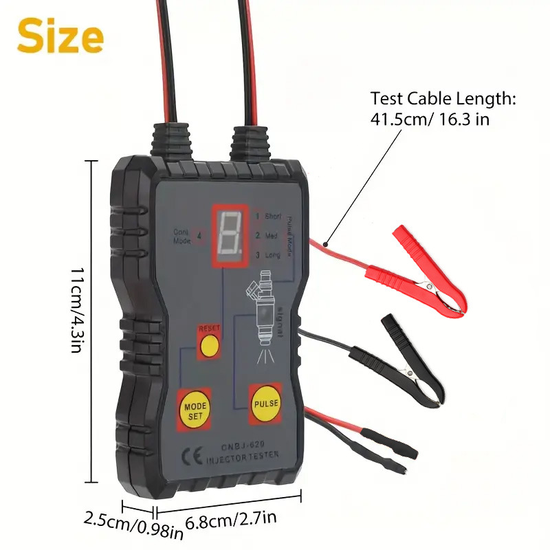 Car fuel injector tester, testing tool, cleaning tool, car repair tool, hot-selling in cross-border foreign trade