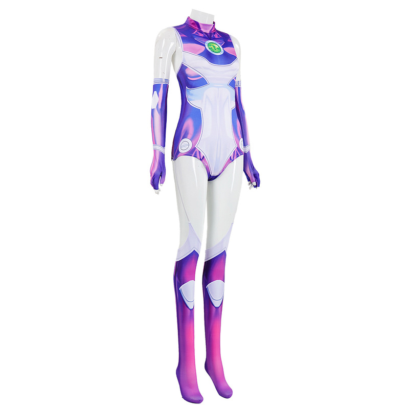 漫優品成人児童女子3dプリントスパンデックスレオタード少年タイタン星火コスプレ|undefined