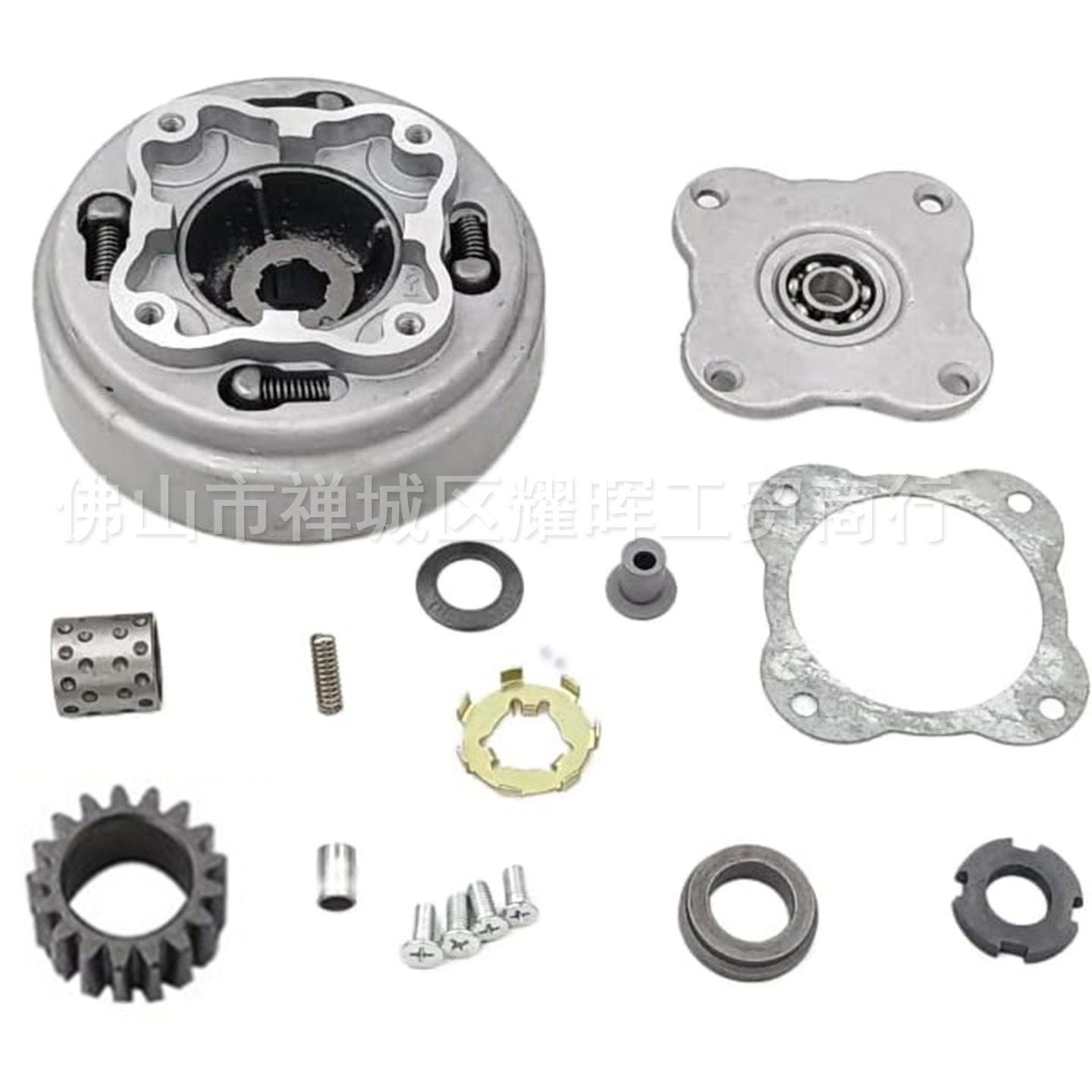 Zongshen Lifan Curved Beam Beach Motorcycle Dy100 Manual Semi-Automatic Clutch Assembly 17/18t 125Cc