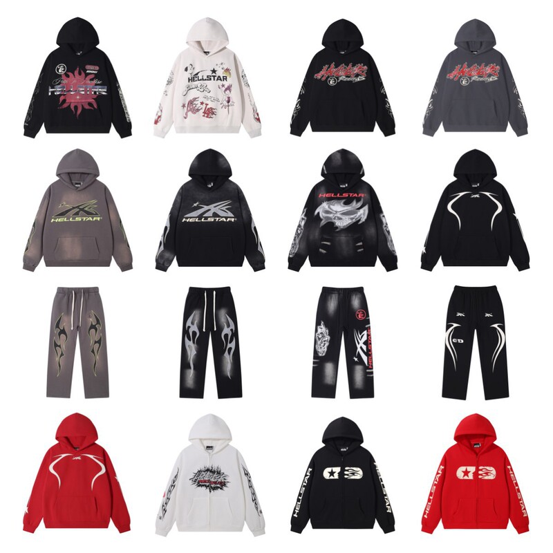 Foreign Trade Fashion Retro Printing Street Men's and Women's Fashion Casual fleece-lined Hooded Top Pants suit Foreign Trade Fashion Retro Printing Street Men's and Women's Fashion Casual fleece-lined Hooded Top Pants suit