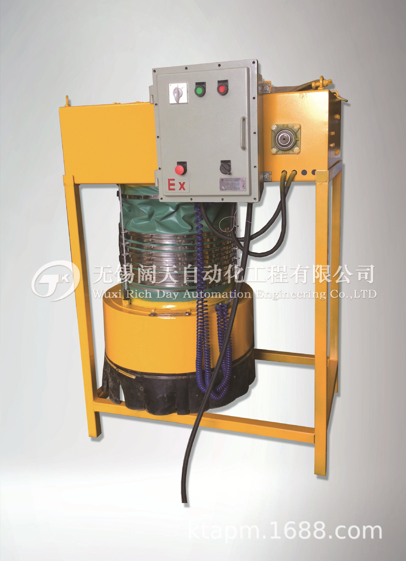 豆粕伸缩溜管装车溜 散粮发放溜管石油焦溜管无锡阔天防爆