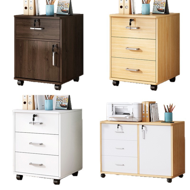 Personalizado archivador al por mayor cajón pequeño armario con cerradura gabinete de oficina simple gabinete de almacenamiento corporativo dormitorio gabinete