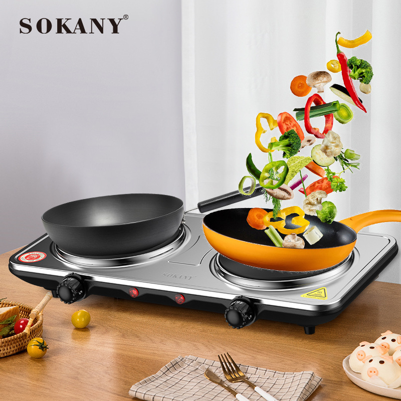 Cross-border European-style factory direct induction cooker household hot pot cooking electric stove induction cooker