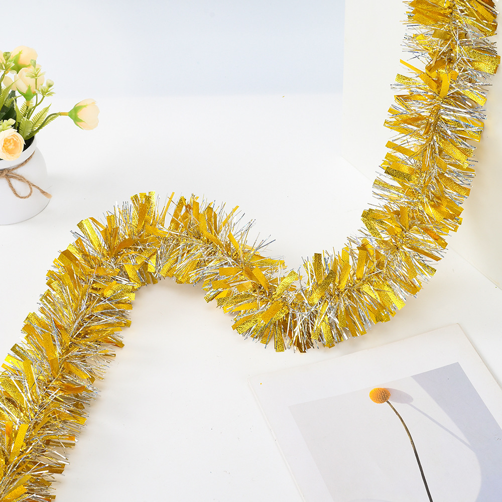 Nuevo transfronterizo 9cm5 capa de encriptación de piedra gruesa más espuma de plata barra de seda de color decoración de eventos festivos dibujo de flores barra de lana