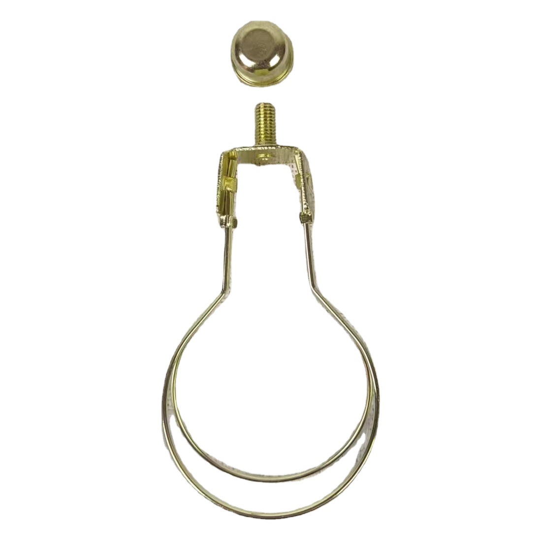 Xianfan transfronteriza AliExpress bombilla clip de alambre de acero negro oro plata accesorios de iluminación opcionales clip pistola cabeza decorativa estante de hierro