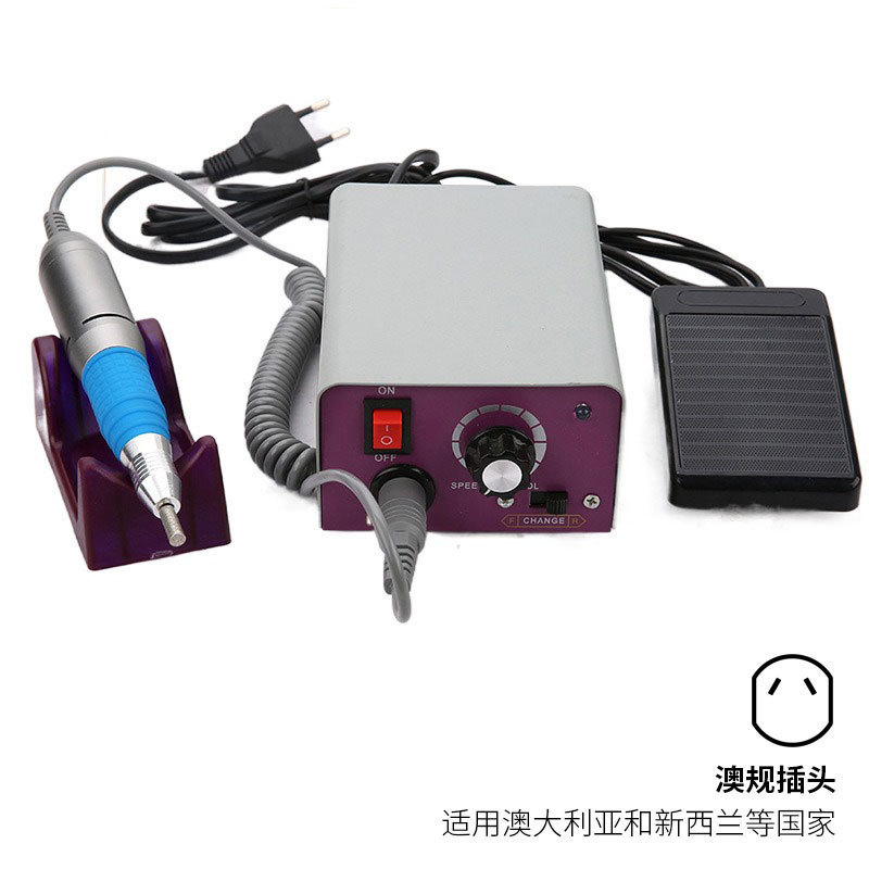 Transfronterizo MM - 25000 amolador de uñas, amolador eléctrico de manicuras, amolador de uñas recargable, pulido de uñas