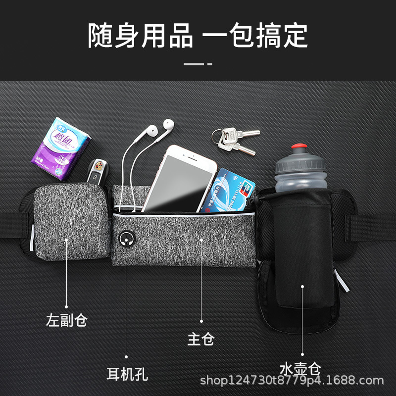 Riñonera deportiva para teléfono móvil Riñonera deportiva impermeable para correr al aire libre Riñonera para teléfono móvil Riñonera para hervidor Bolsa de montar