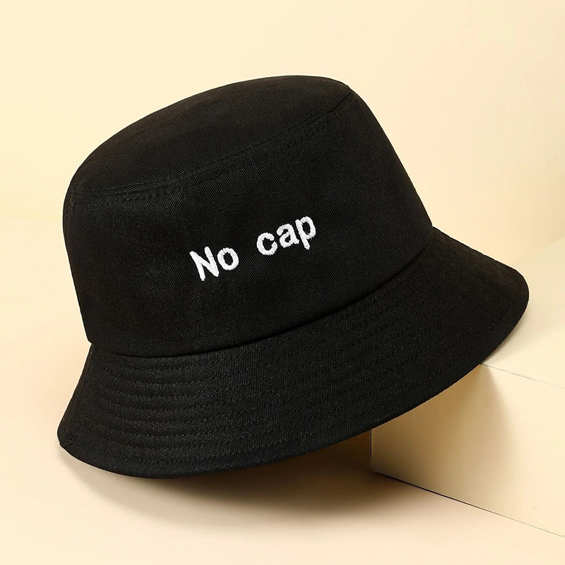 Unisex Fashion Letter Embroidery Bucket Hat display picture 2