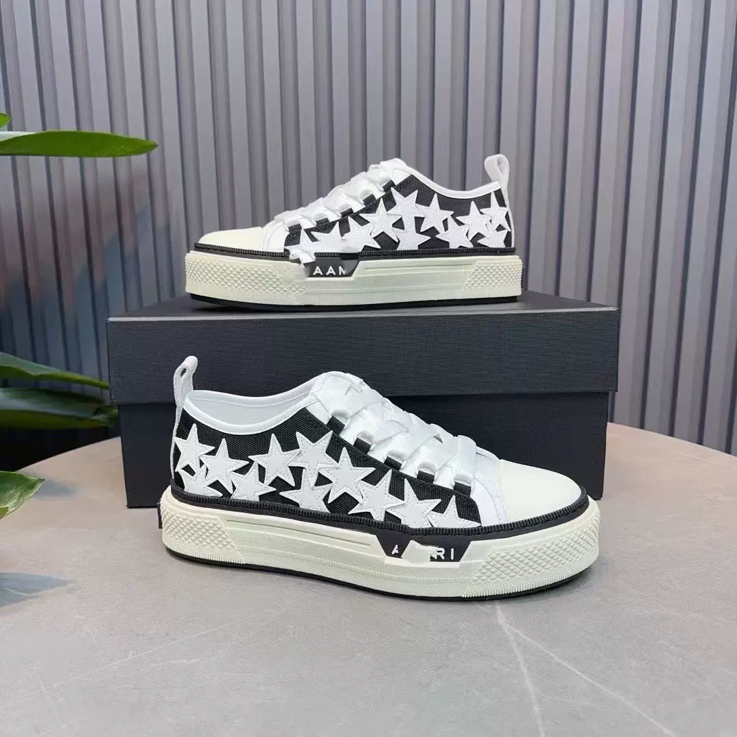 外贸帆布鞋男透气低帮2024新款运动休闲板鞋厚底增高五角星情侣女