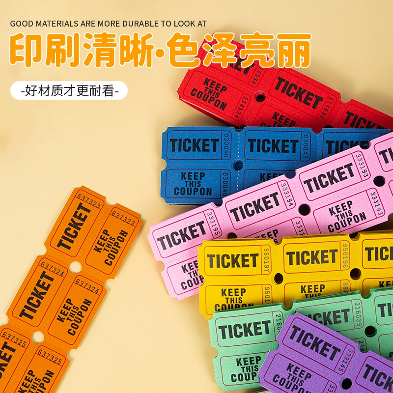 Многоцветная игровая лотерея 200PC лотерейные билеты лотерейные билеты