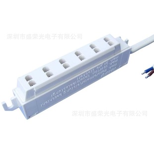 Cabinet LED lamp 1.0 halogen lamp AMP/FL6 hole high voltage distribution box high current one to six high voltage distribution box