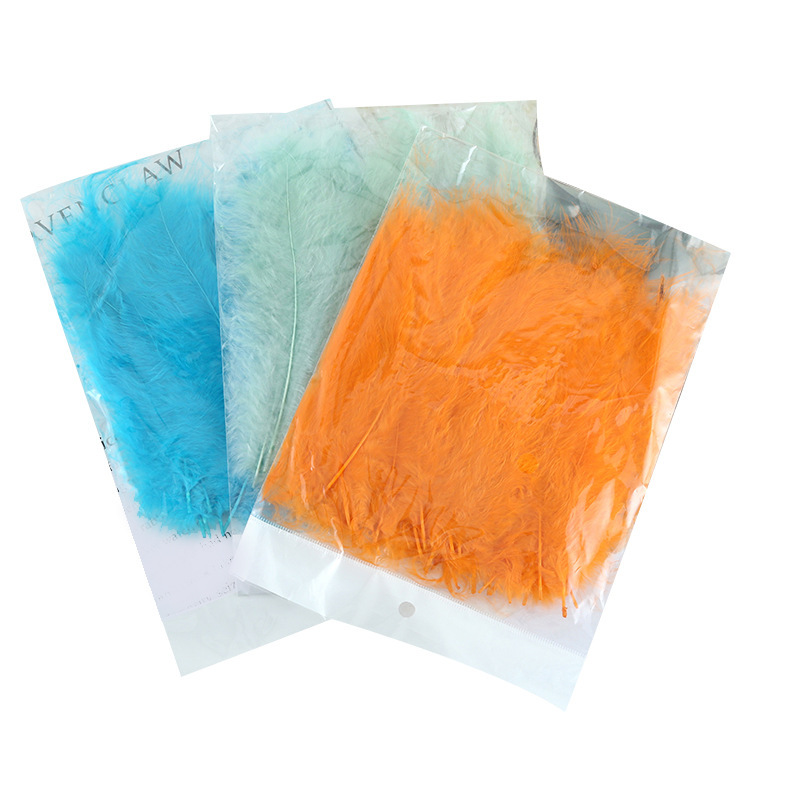 Pelotas de pavo, plumas de terciopelo de cola afilada, plumas de colores, Dreamnet, plumas, plumas, luces de plumas, bolas de olas, plumas, venta al por mayor transfronteriza