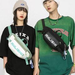 Men's New Crossbody Bag Design Sport Waist Bag for Women Students Versatile Shoulder Bag Fashion Trend Mobile Breast Bag