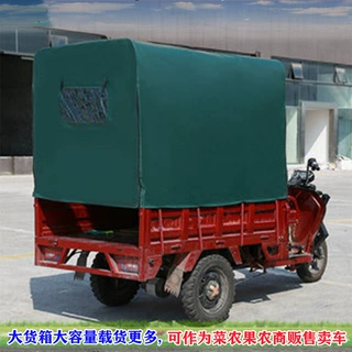 带车棚遮风挡雨农用拉货路霸载重短途同城送货可配锂电池客货两用