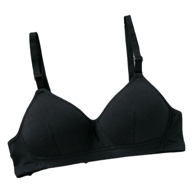 Shantou girls underwear sports bra women's thin small chest gathered without steel ring bra manufacturers wholesale