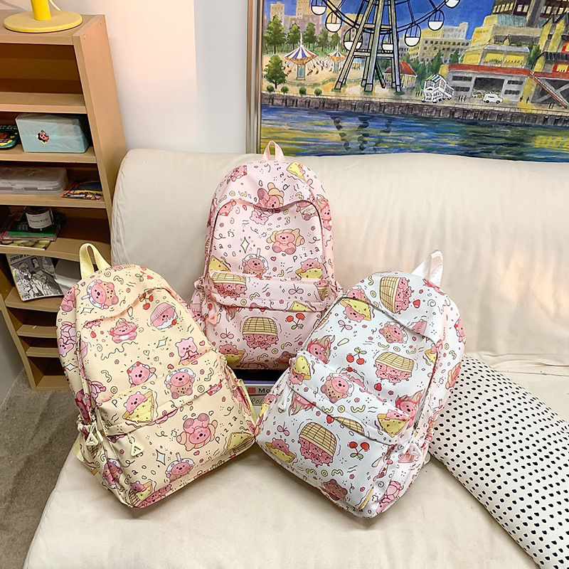 Nueva mochila 2025 mochila ligera de alto valor para estudiantes universitarios de ocio mochila escolar de gran capacidad para estudiantes de secundaria y preparatoria