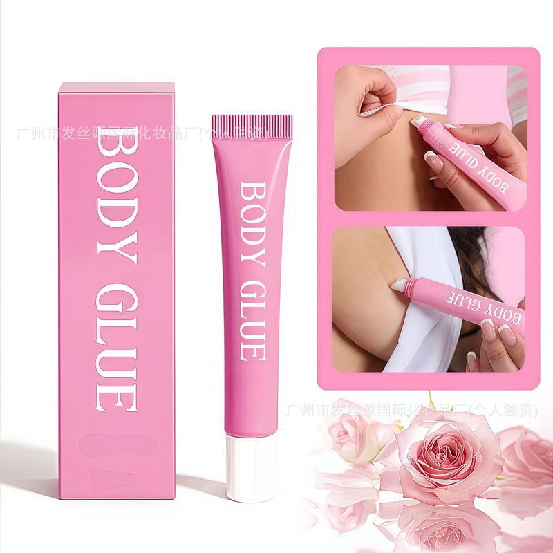 Cross-border BODY GLUE for clothes and skirts, prevents exposure, non-slip, naturally adheres, stays in place, body glue for preventing exposure Cross-border BODY GLUE for clothes and skirts, prevents exposure, non-slip, naturally adheres, stays in place, body glue for preventing exposure