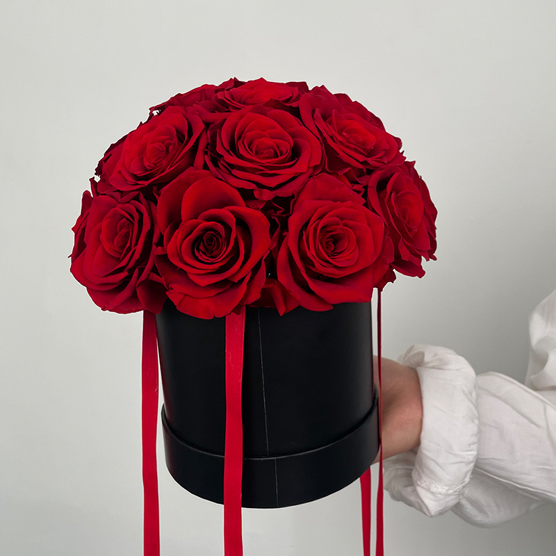 Ramo de Flores Preservadas con Forma de Cabeza de Hongo, Regalo de San Valentín, Regalo de Cumpleaños para Niñas, Regalo de Navidad, Regalo de Flores Preservadas