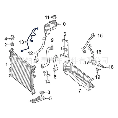 200 exhaust pipe 2465010325, automobile water pipe