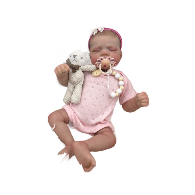 19 pulgadas pascale regeneración muñeca de simulación de bebé recién nacido suministro transfronterizo de una venta