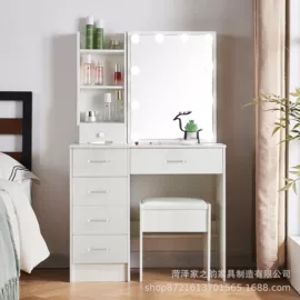 梳妆台梳妆凳;梳妆台;收纳柜