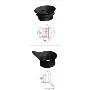 Suitable for Pvs-18 Night Vision Device Pvs14 Model Goggles Eye Mask Thermal Imager Telescope 31 Hot Search Rubber