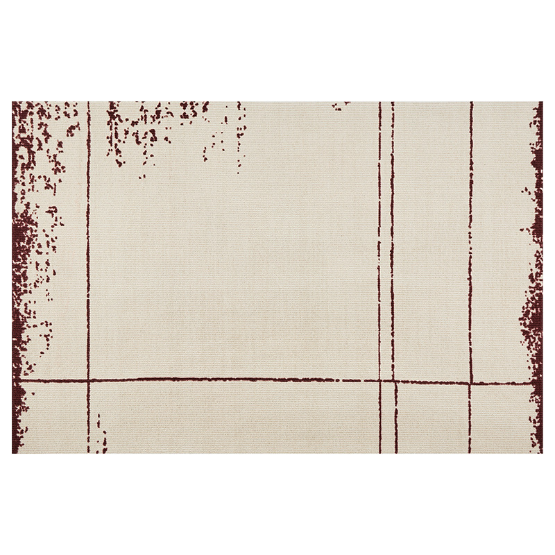 Alfombra de lana de Nueva Zelanda alfombra de sala de estar alfombra de mesa de té simple de alta gama alfombra de cama villa medieval alfombra de lujo