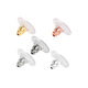 dry accessories bullet earplug metal earplug cap high-grade earplug film Frisbee earplug flying saucer earplug