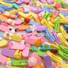 混合ホット販売 diy 超かわいいクリップ子供のアクセサリー壊れ毛クリップ四季ユニバーサルヘアクリップヘアアクセサリー卸売