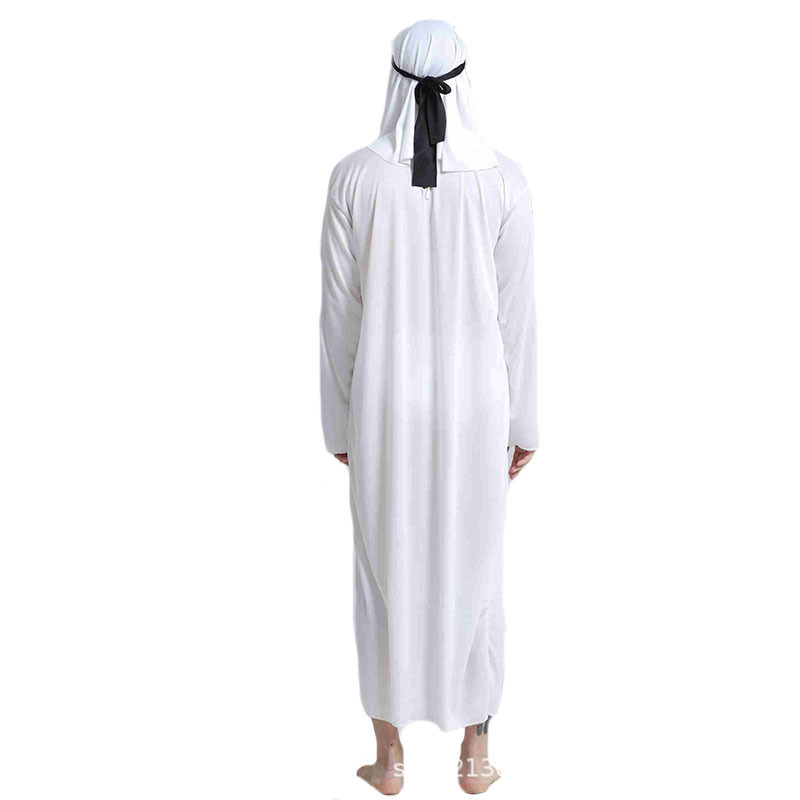Halloween Oriente Medio túnica tirano local cosplay Dubai jefe árabe príncipe mascarada bola tirano local túnica