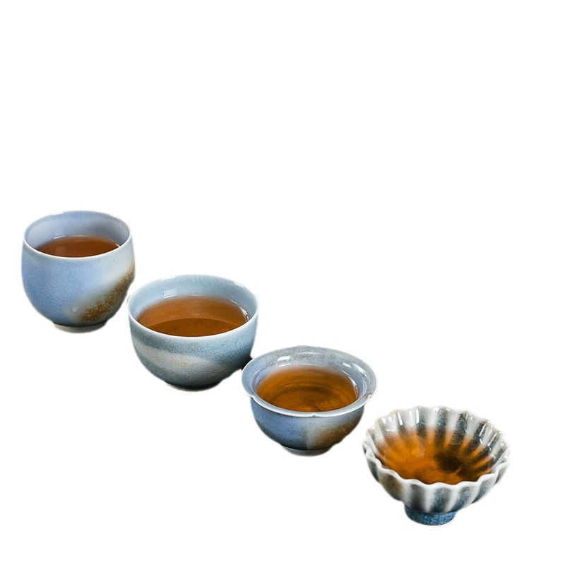 Деревянная чашка ручной работы из Jingdezhen, чашка-майстер, чашка для чая с естественным осадком пепла, антикварная личная чашка продукция чайная чаша одна чашка чайная чашка
