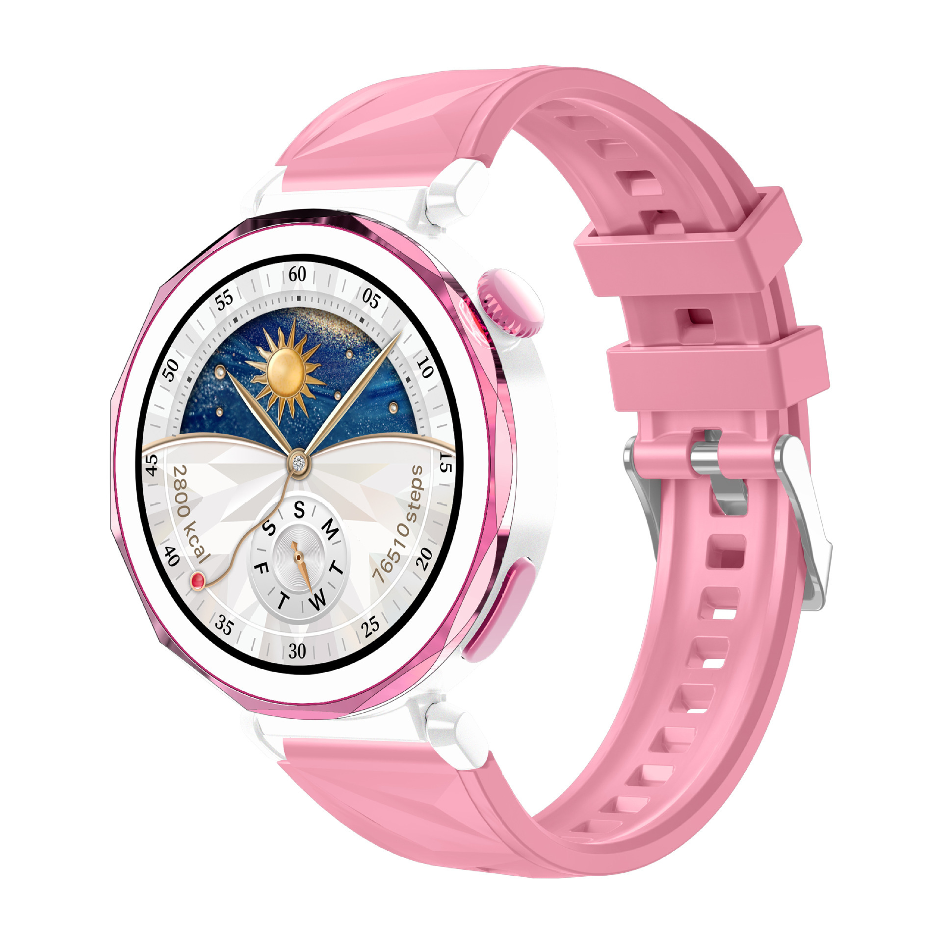 Gt5 Mini Smart Watch Bluetooth Call 1.27Inch Heart Rate Detection Remote Control Photo Exquisite Ladies Watch