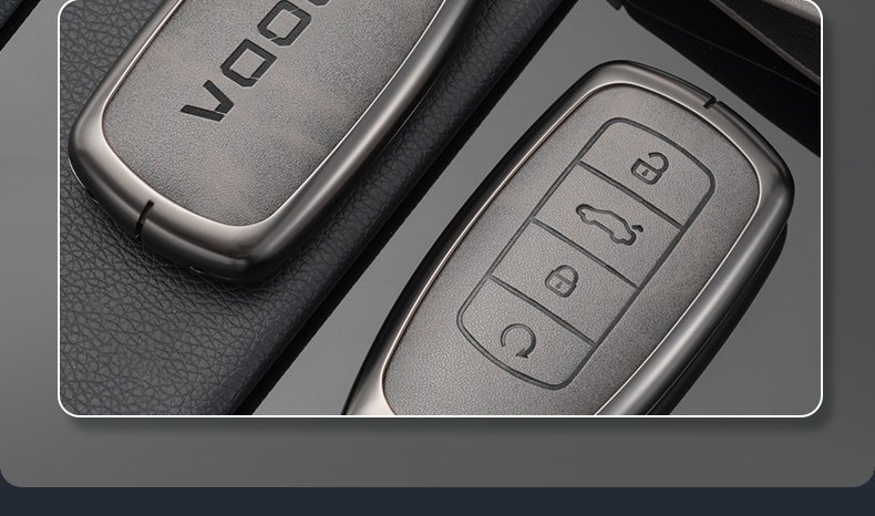 Suitable for Chery Omoda Key Cover Omoda 5 Key Metal Protective Shell Personalized Men's and Women's Key Bag Buckle Bag