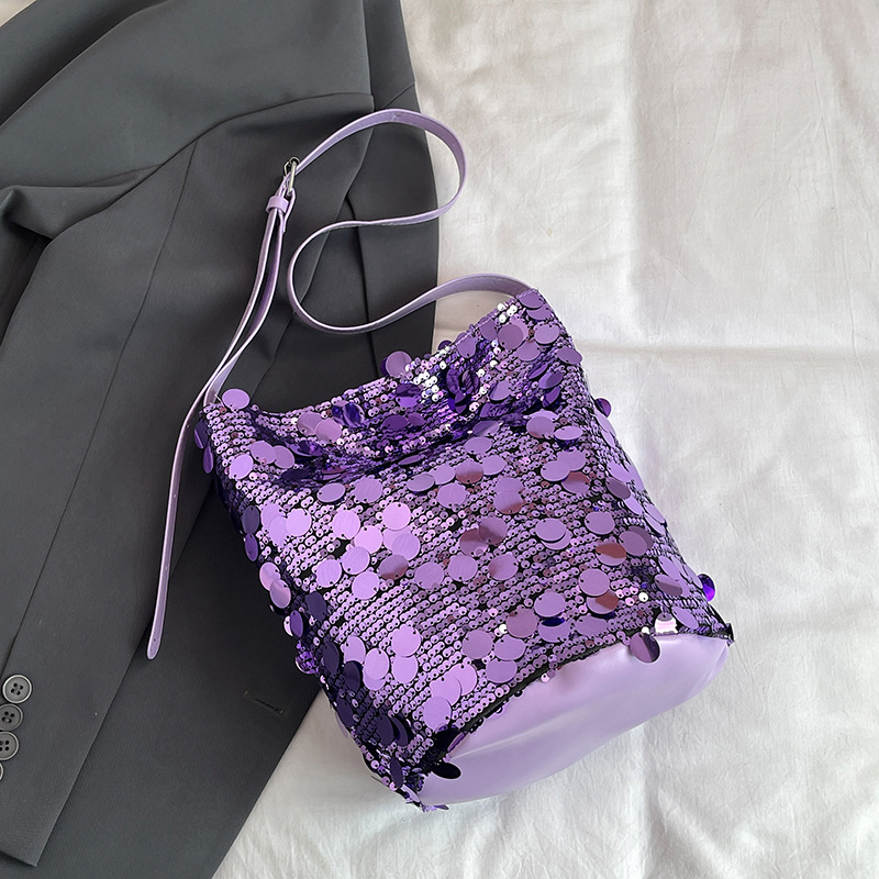 Bolso de paleta de verano popular para mujeres 2024 nueva moda de gran capacidad de hombro mochila de viaje casual bolso de cubo