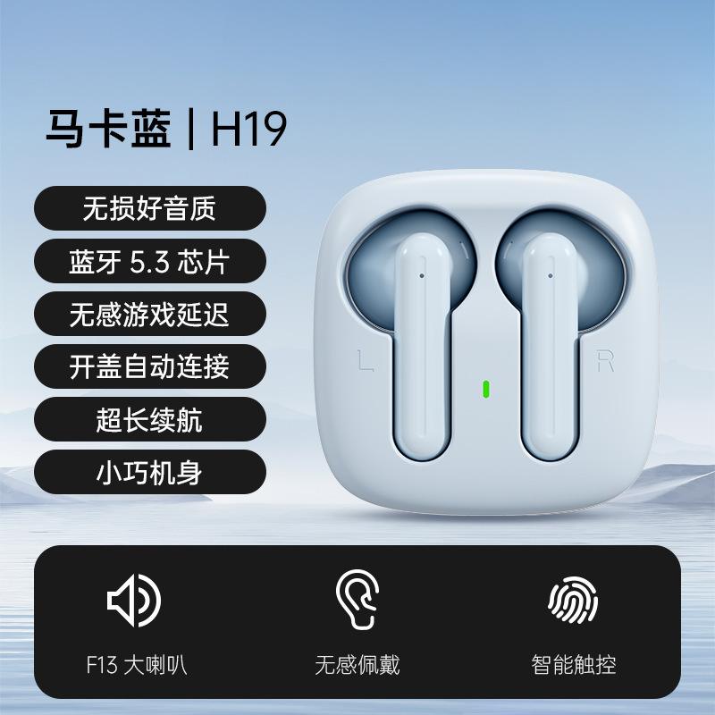 25 mini modelo privado transfronterizo con buena calidad de sonido, auriculares Bluetooth inalámbricos con reducción de ruido, auriculares Bluetooth con llamada deportiva semi-en la oreja, auriculares Bluetooth