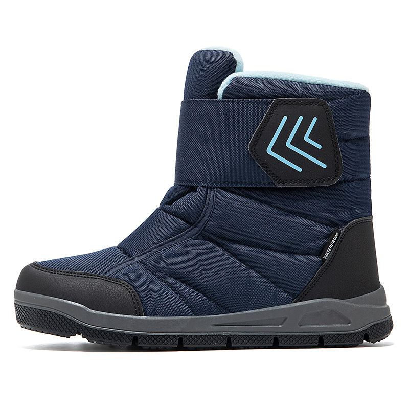 Grandes botas transfronterizas de invierno nuevas botas de nieve de pareja más zapatos de nieve cálidos al aire libre zapatos de algodón para hombres y mujeres
