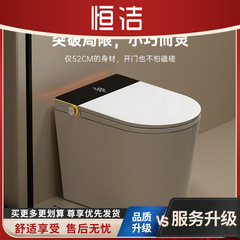 恒洁智能马桶大座圈大尺寸全自动一体即热式无水压限制电动家用坐