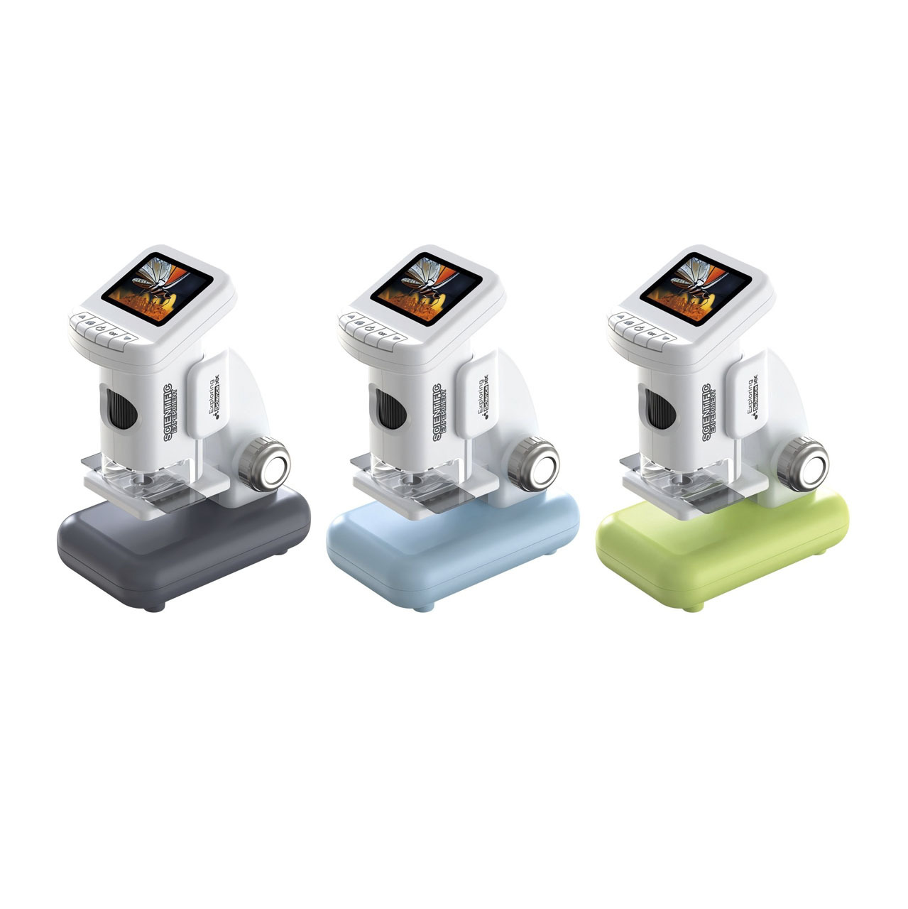 Smart digital electronic handheld microscope