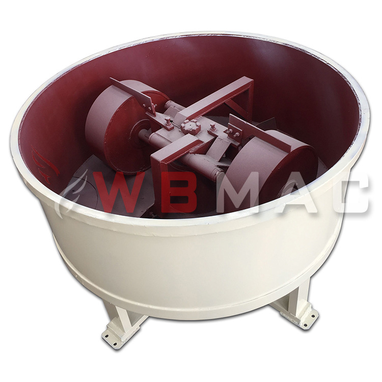 轮碾搅拌机 双轮碾平口搅拌机 木炭粉 煤粉搅拌机器