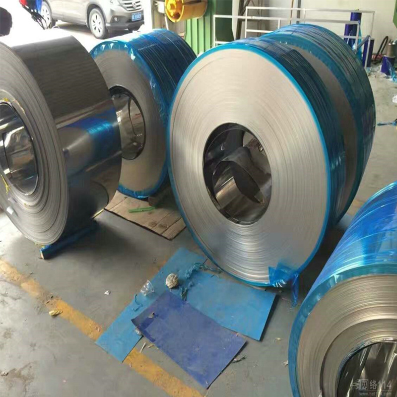 TISCO 430BA superficie de acero inoxidable 304BA banda de acero inoxidable ultrafina 410S placa de acero inoxidable tira de banda estrecha
