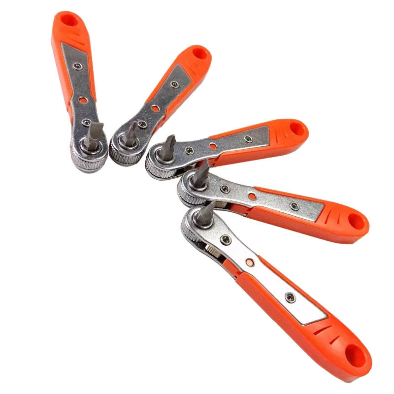 Yunbei mini 36 tooth spiny wheel screwdriver, narrow space maintenance batch head sleeve positive reverse L turning wrench