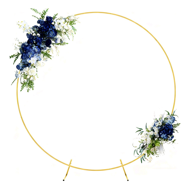 Hot sale arco de metal especial arco de boda estante de flores de boda hierro forjado soporte de globo inflable