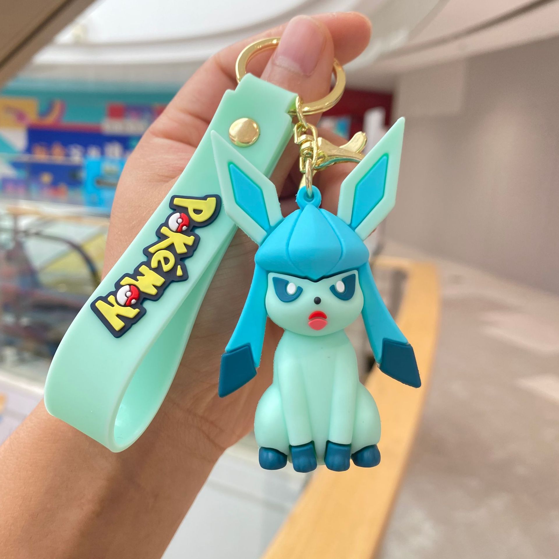 Dibujos animados Pikachu llavero Segunda Generación EBU muñeca clave colgante accesorios del coche lindo regalo de la muñeca al por mayor