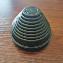 厂家生产 三元乙丙橡胶塔型护线圈 耐磨损橡胶套 橡胶帽