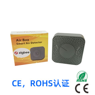 Zigbee Air Box Tuya Smart Five-In-One Formaldehyde Co2 Temperature and Humidity Smart Home Air Monitor