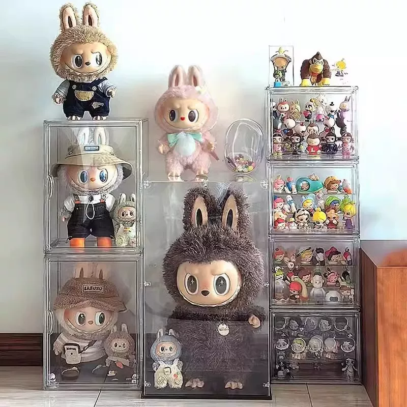 Plush doll, toy, storage system, stand, dust cover