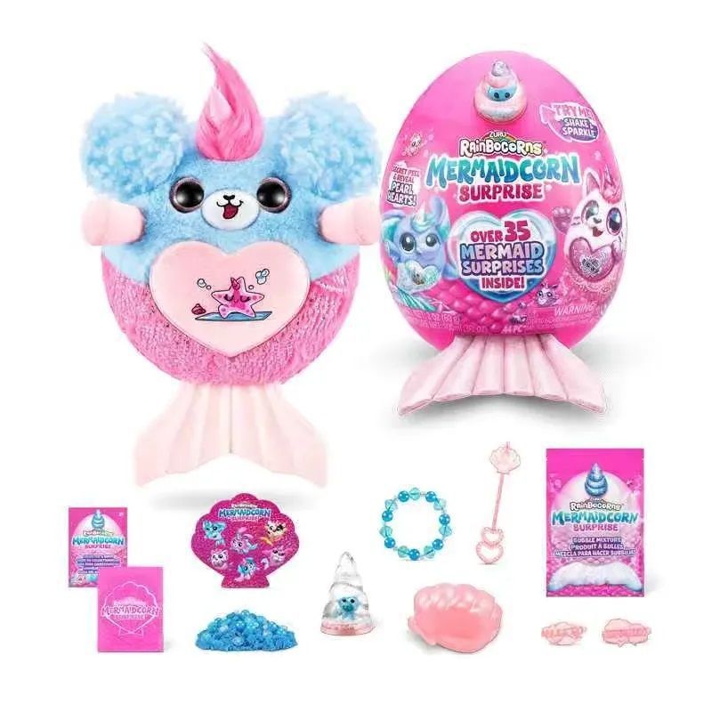 Nuevo abrazo planeta nube onda arco iris unicornio huevo mágico conejo gato muñeco de peluche caja ciega juguete